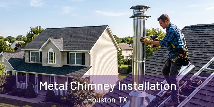 Metal Chimney Installation Houston-TX