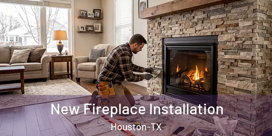  New Fireplace Installation Houston-TX