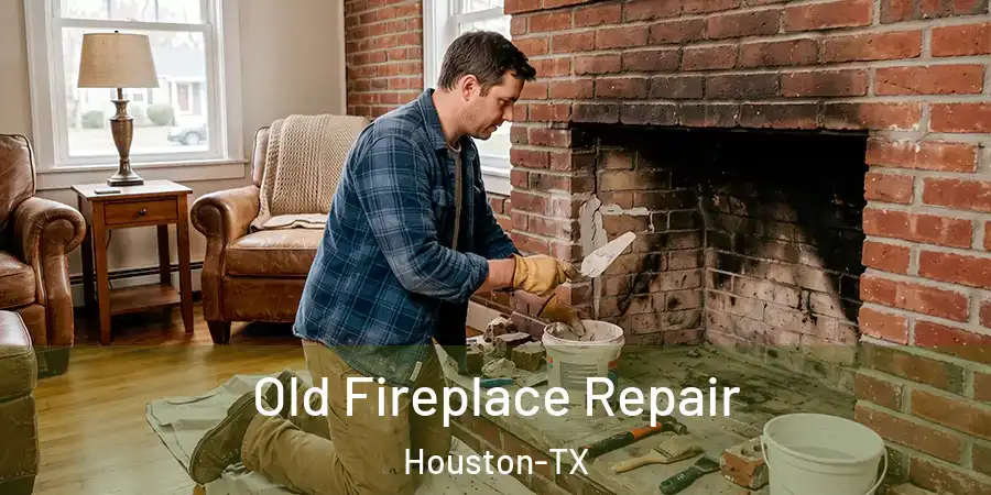 Old Fireplace Repair Houston-TX