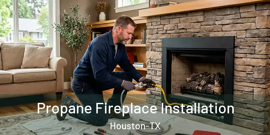  Propane Fireplace Installation Houston-TX